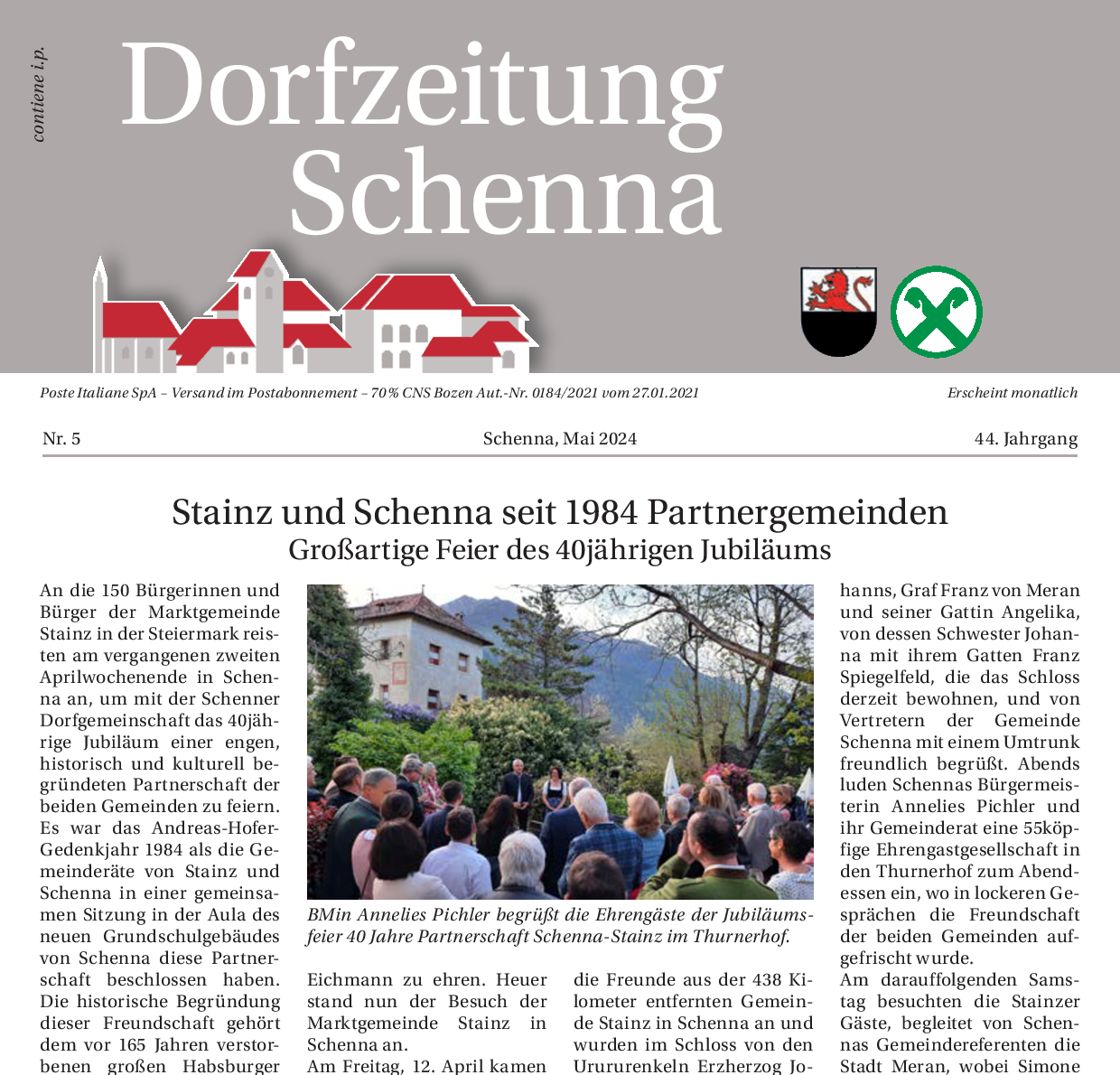 Dorfzeitung Schenna - Nr.5/2024